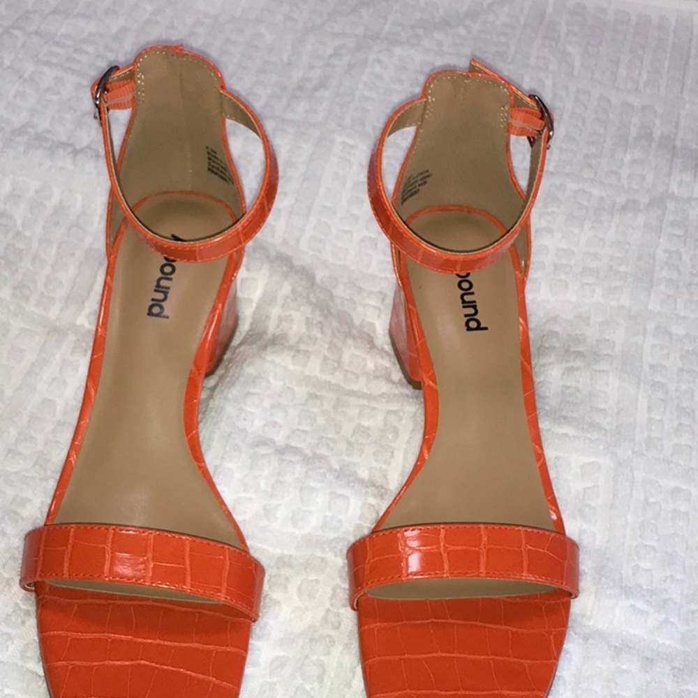 Abound Women's Bold Orange Heels